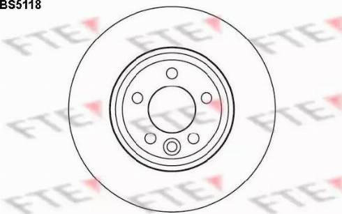 FTE BS5118 - Спирачен диск vvparts.bg