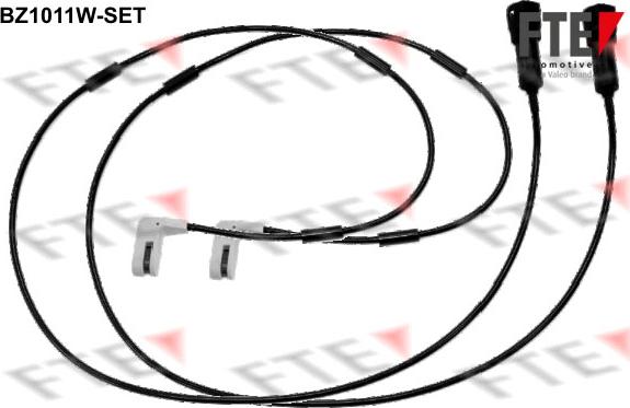 FTE BZ1011W-SET - Предупредителен контактен сензор, износване на накладките vvparts.bg