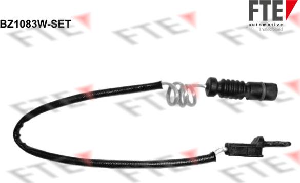 FTE BZ1083W-SET - Предупредителен контактен сензор, износване на накладките vvparts.bg