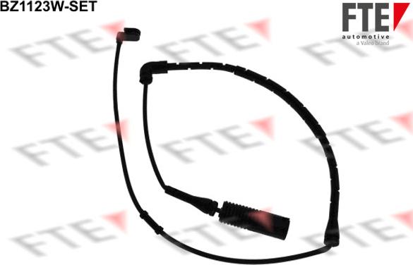 FTE BZ1123W-SET - Предупредителен контактен сензор, износване на накладките vvparts.bg