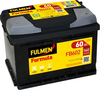 Fulmen FB602 - Стартов акумулатор vvparts.bg