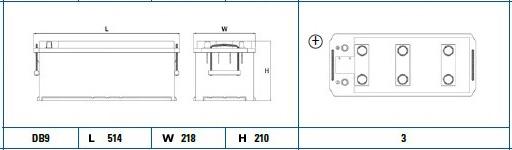 Fulmen FG1705 - Стартов акумулатор vvparts.bg