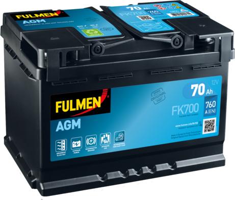 Fulmen FK700 - Стартов акумулатор vvparts.bg