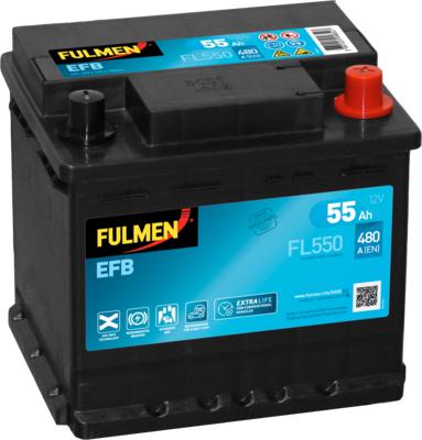Fulmen FL550 - Стартов акумулатор vvparts.bg