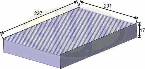 G.U.D. GCF2336 - Филтър купе (поленов филтър) vvparts.bg