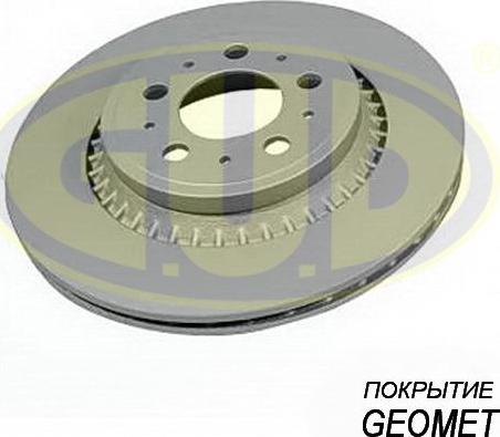 G.U.D. GDB880209 - Спирачен диск vvparts.bg