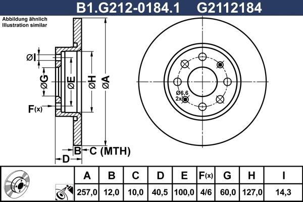 Galfer B1.G212-0184.1 - Спирачен диск vvparts.bg