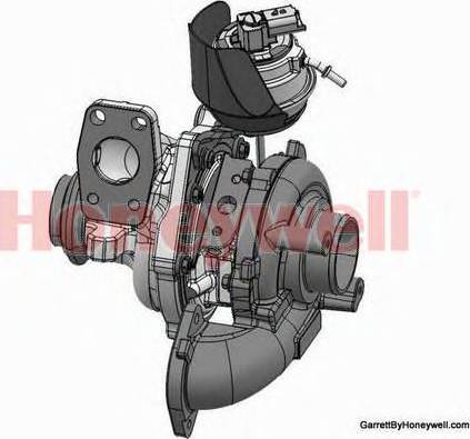 Garrett 806291-5001S - Турбина, принудително пълнене с въздух vvparts.bg