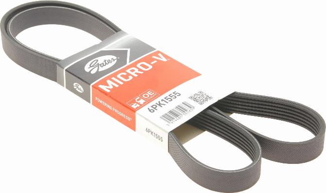 Gates 6PK1555 - Пистов ремък vvparts.bg