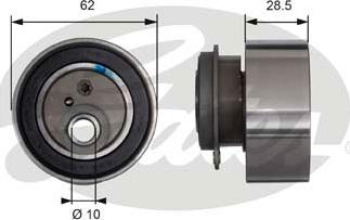 Gates T41091 - Обтяжна ролка, ангренаж vvparts.bg