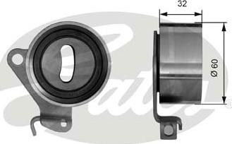 Gates T41048 - Обтяжна ролка, ангренаж vvparts.bg