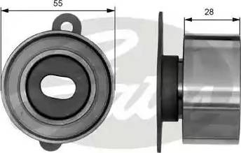 Gates T41019 - Обтяжна ролка, ангренаж vvparts.bg