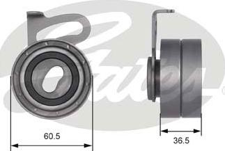 Gates T41191 - Обтяжна ролка, ангренаж vvparts.bg