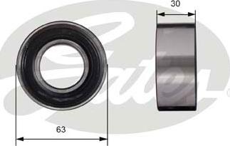 Gates T41149 - Обтяжна ролка, ангренаж vvparts.bg