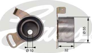 Gates T41168 - Обтяжна ролка, ангренаж vvparts.bg