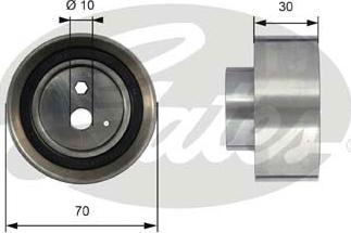 Gates T41254 - Обтяжна ролка, ангренаж vvparts.bg