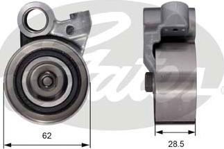 Gates T41288 - Обтяжна ролка, ангренаж vvparts.bg