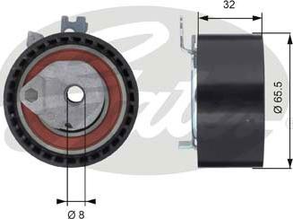 Gates T43064 - Обтяжна ролка, ангренаж vvparts.bg