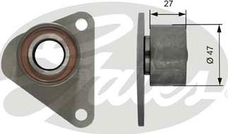 Gates T42096 - Паразитна / водеща ролка, зъбен ремък vvparts.bg