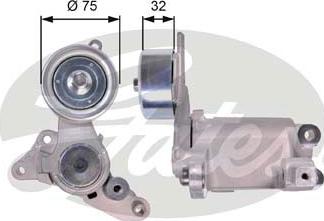 Gates T39135 - Ремъчен обтегач, пистов ремък vvparts.bg