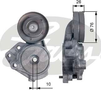 Gates T39173 - Ремъчен обтегач, пистов ремък vvparts.bg