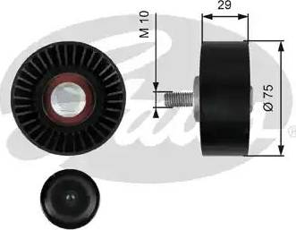 Gates T36756 - Паразитна / водеща ролка, пистов ремък vvparts.bg
