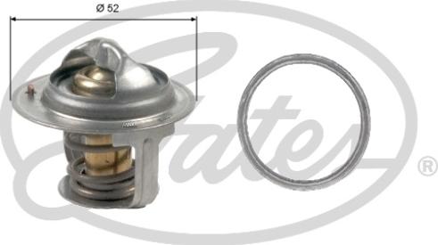 Gates TH47188G1 - Термостат, охладителна течност vvparts.bg