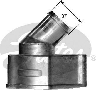 Gates TH15092G1 - Термостат, охладителна течност vvparts.bg