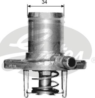 Gates TH15289G1 - Термостат, охладителна течност vvparts.bg