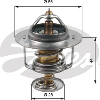 Gates TH30282G1 - Термостат, охладителна течност vvparts.bg