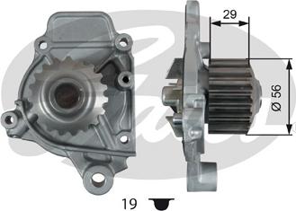 Gates WP0146 - Водна помпа vvparts.bg