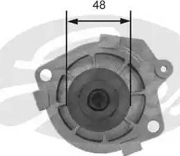 Gates Z80444 - Водна помпа vvparts.bg