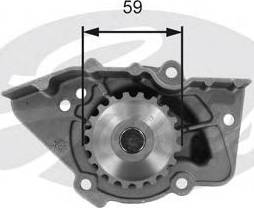 Gates Z80503 - Водна помпа vvparts.bg