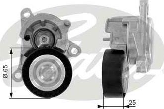 GATES-AU 38320 - Ремъчен обтегач, пистов ремък vvparts.bg