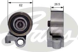 GATES-AU T41183 - Обтяжна ролка, ангренаж vvparts.bg