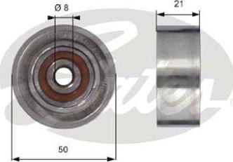 GATES-AU T42098 - Паразитна / водеща ролка, зъбен ремък vvparts.bg