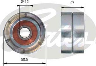 GATES-AU T42102 - Паразитна / водеща ролка, зъбен ремък vvparts.bg