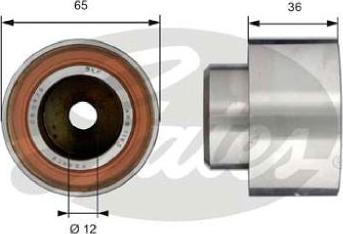 GATES-AU T42184 - Паразитна / водеща ролка, зъбен ремък vvparts.bg