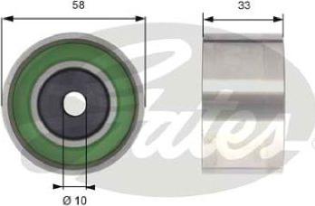 GATES-AU T42210 - Паразитна / водеща ролка, зъбен ремък vvparts.bg