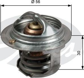 GATES-AU TH50482G1 - Термостат, охладителна течност vvparts.bg