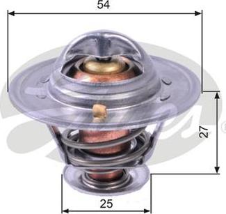 GATES-AU TH22779G1 - Термостат, охладителна течност vvparts.bg