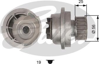 GATES-AU WP0095 - Водна помпа vvparts.bg