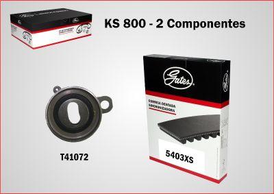 GATES-BR KS800 - Комплект ангренажен ремък vvparts.bg