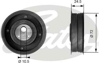 GATES-SEA T41079 - Обтяжна ролка, ангренаж vvparts.bg