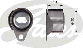 GATES-SEA T41157 - Обтяжна ролка, ангренаж vvparts.bg