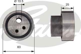 GATES-SEA T41113 - Обтяжна ролка, ангренаж vvparts.bg