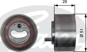 GATES-SEA T41319 - Обтяжна ролка, ангренаж vvparts.bg