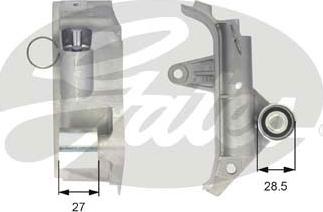 GATES-SEA T43025 - Демпер (успокоител-ртепт.вибр.), зъбен ремък vvparts.bg