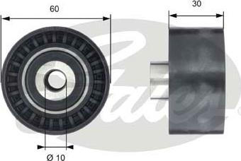 GATES-SEA T42199 - Паразитна / водеща ролка, зъбен ремък vvparts.bg