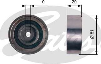 GATES-SEA T42305 - Паразитна / водеща ролка, зъбен ремък vvparts.bg